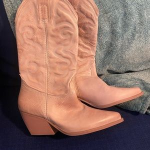 Steven Madden pink boots Hayward